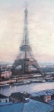 La Torre Eiffel al tramonto